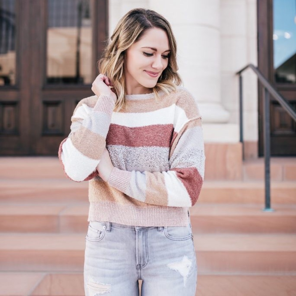 Free people candy land sweater